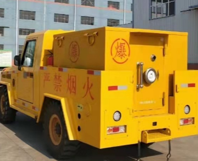 石棉爆破器材运输车专用功能