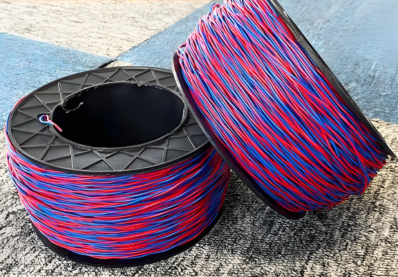 石棉雨天如何存放放炮线？